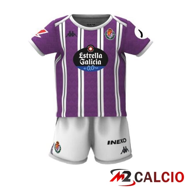 Maglie Calcio Real Valladolid Bambino Prima Viola 2024/2025