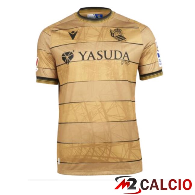 Maglie Calcio Real Sociedad Seconda Giallo 2024/2025