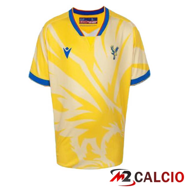 Maglie Calcio Crystal Palace Seconda Giallo 2024/2025