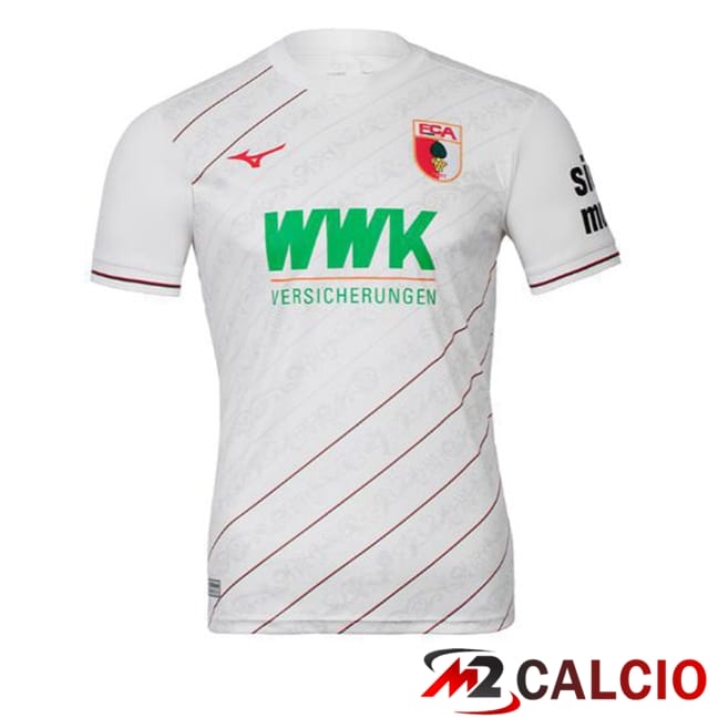 Maglie Calcio FC Augsburg Prima Bianco 2024/2025