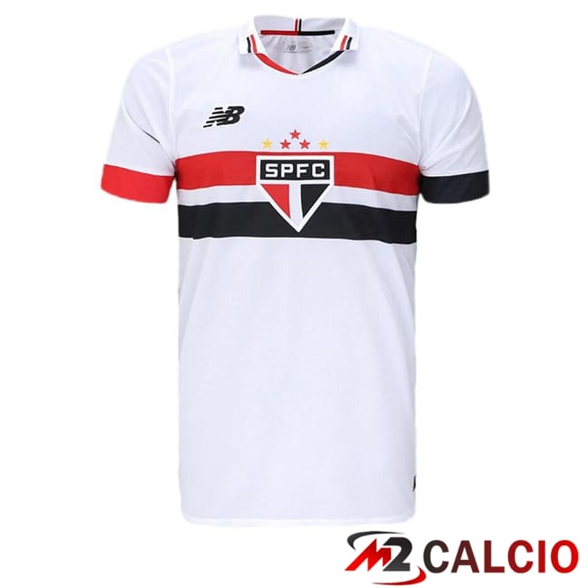 Maglie Calcio Sao Paulo FC Prima Bianco 2024/2025