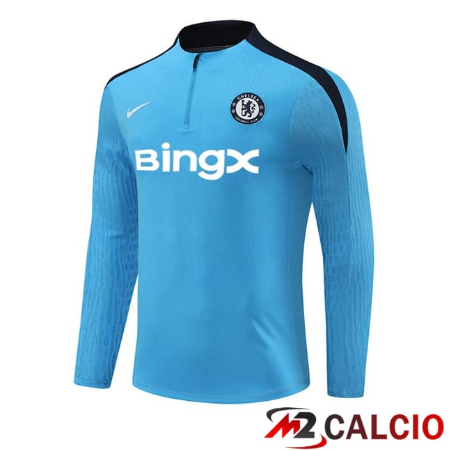 Felpa Allenamento FC Chelsea Blu 2024/2025