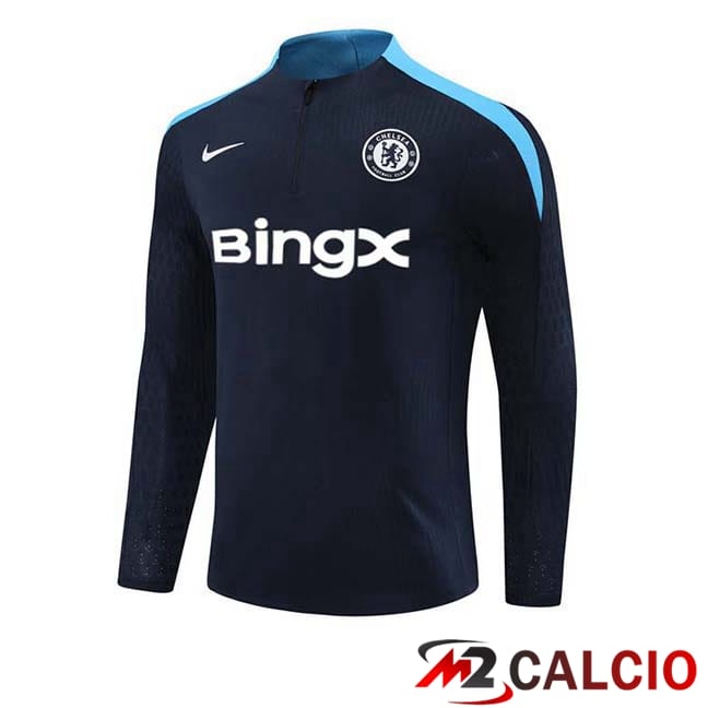 Felpa Allenamento FC Chelsea Blu Reale 2024/2025