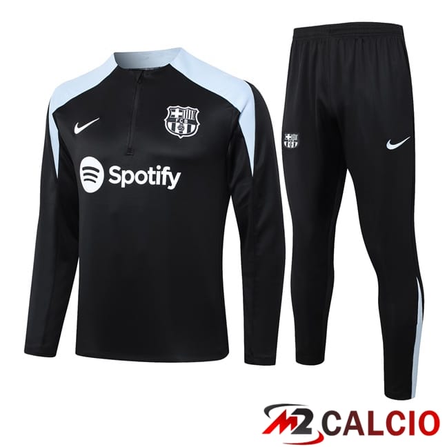 Insieme Tuta Calcio FC Barcellona Nero 2024/2025