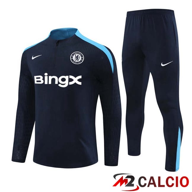 Insieme Tuta Calcio FC Chelsea Blu Reale 2024/2025