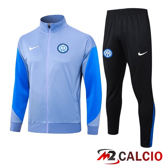 Insieme Tuta Calcio - Giacca Inter Milan Grigio 2024/2025