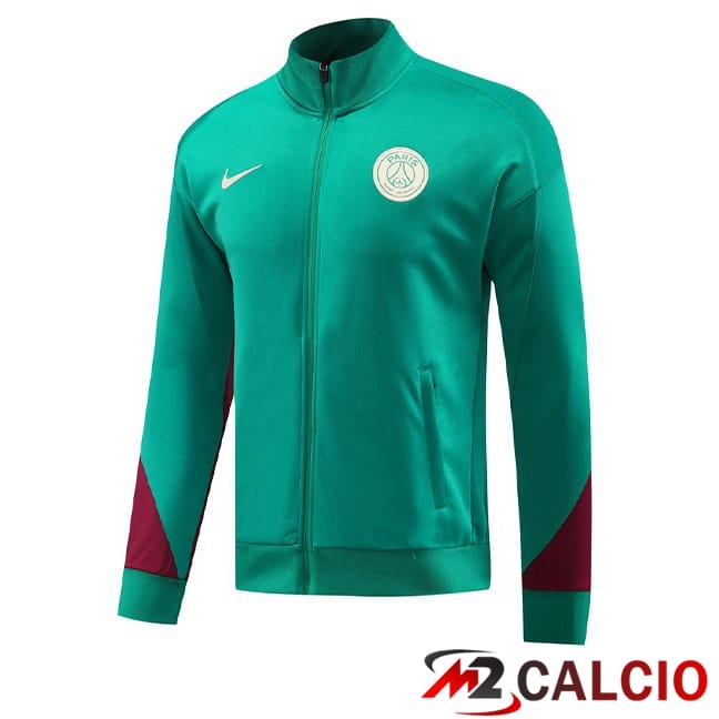 Giacca Calcio Paris PSG Verde 2024/2025