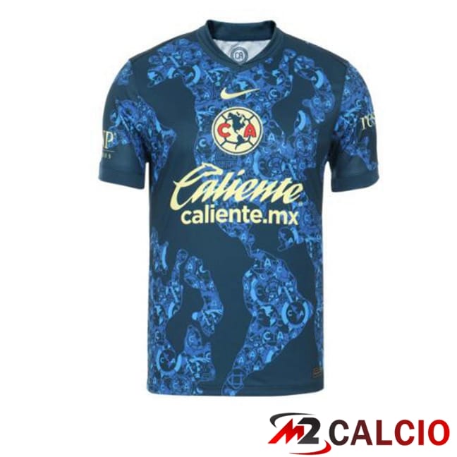 Maglie Calcio Club America Seconda Blu 2024/2025