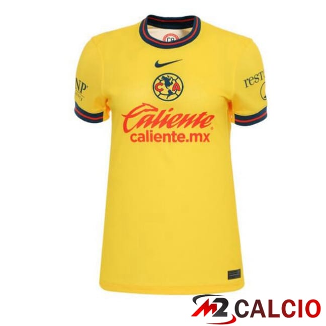 Maglie Calcio Club America Prima Giallo 2024/2025