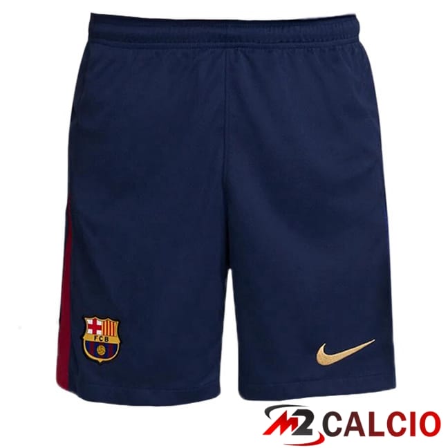 Pantaloncini Calcio FC Barcellona Prima Blu 2024/2025