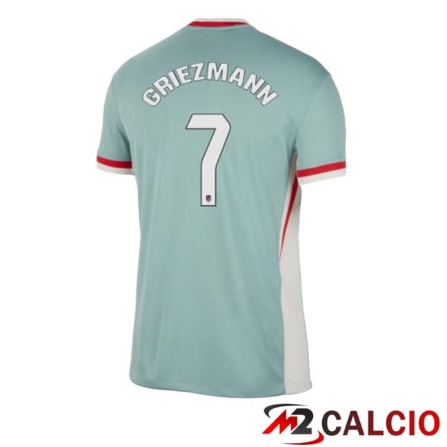 Maglie Calcio Atletico Madrid (GRIEZMANN 7) Seconda Verde 2024/2025