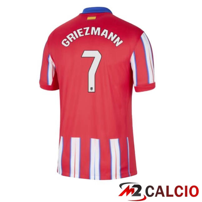Maglie Calcio Atletico Madrid (GRIEZMANN 7) Prima Rosso 2024/2025