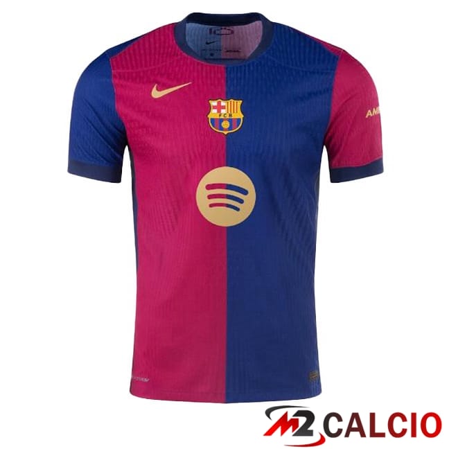 Maglie Calcio FC Barcellona Prima Blu Rosso 2024/2025