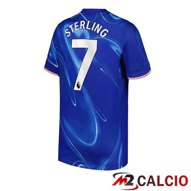 Maglie Calcio FC Chelsea (Sterling 7) Prima Blu 2024/2025