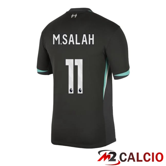 Maglie Calcio FC Liverpool (M.SALAH 11) Seconda Nero 2024/2025