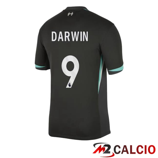 Maglie Calcio FC Liverpool (DARWIN 9) Seconda Nero 2024/2025
