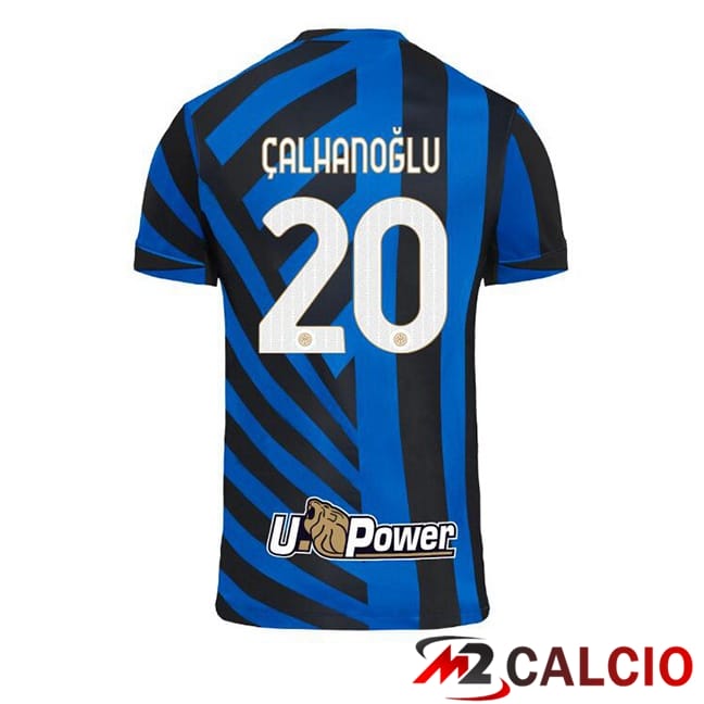 Maglie Calcio Inter Milan (ÇALHANOĞLU 20) Prima Blu 2024/2025