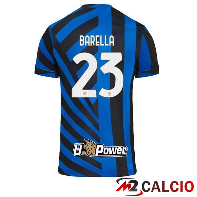 Maglie Calcio Inter Milan (BARELLA 23) Prima Blu 2024/2025