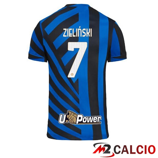 Maglie Calcio Inter Milan (ZIELIŃSKI 7) Prima Blu 2024/2025