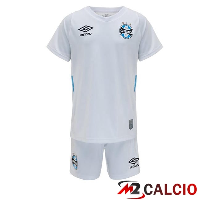 Maglie Calcio Gremio Bambino Seconda Bianco 2024/2025