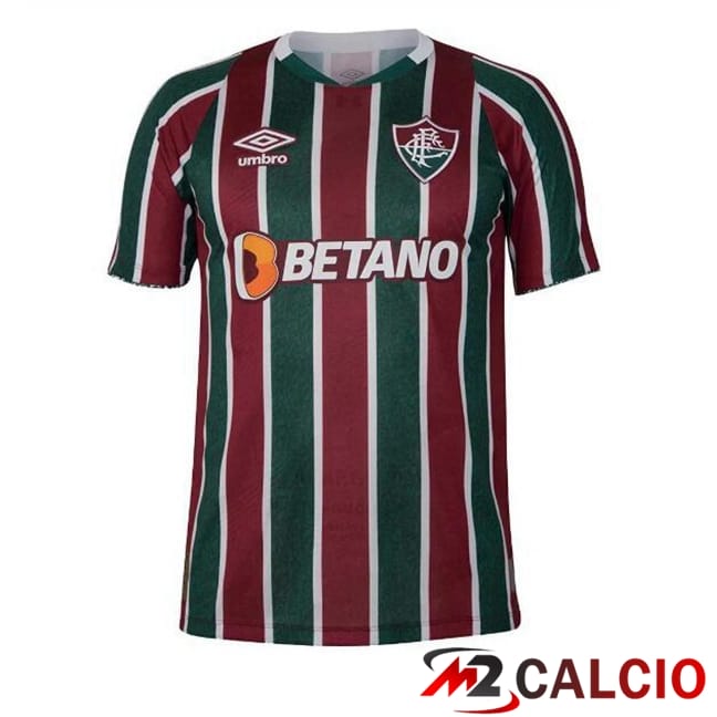 Maglie Calcio Fluminense Prima Rosso Verde 2024/2025