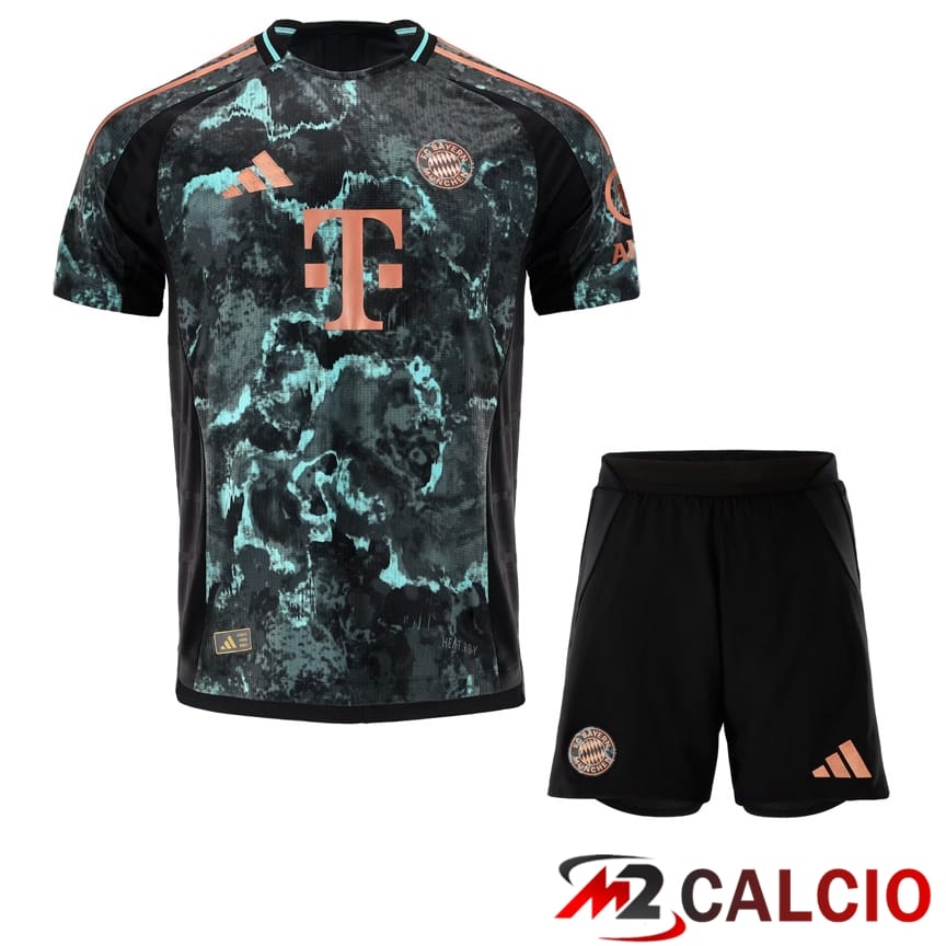 Insieme Maglie Calcio Bayern Monaco Seconda + Pantaloncini 2024/2025
