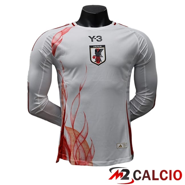 Maglie Calcio Giappone Manica Lunga Seconda 2024/2025