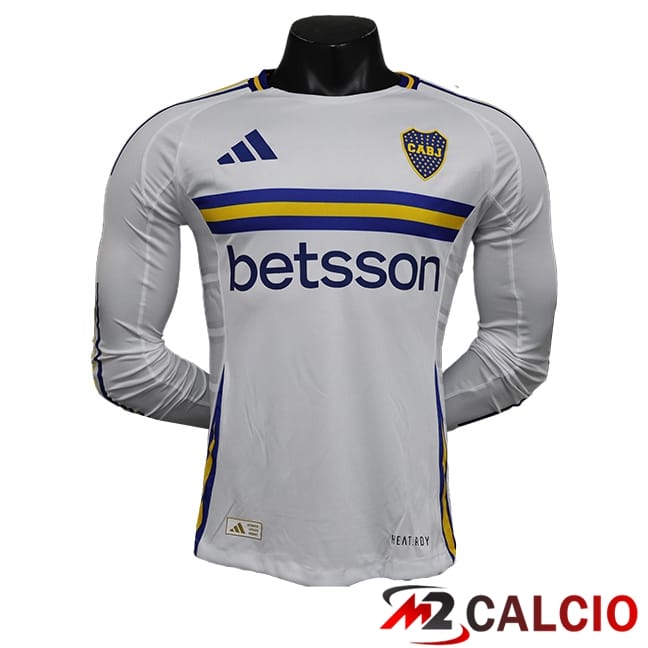 Maglie Calcio Boca Juniors Seconda Manica Lunga 2024/2025