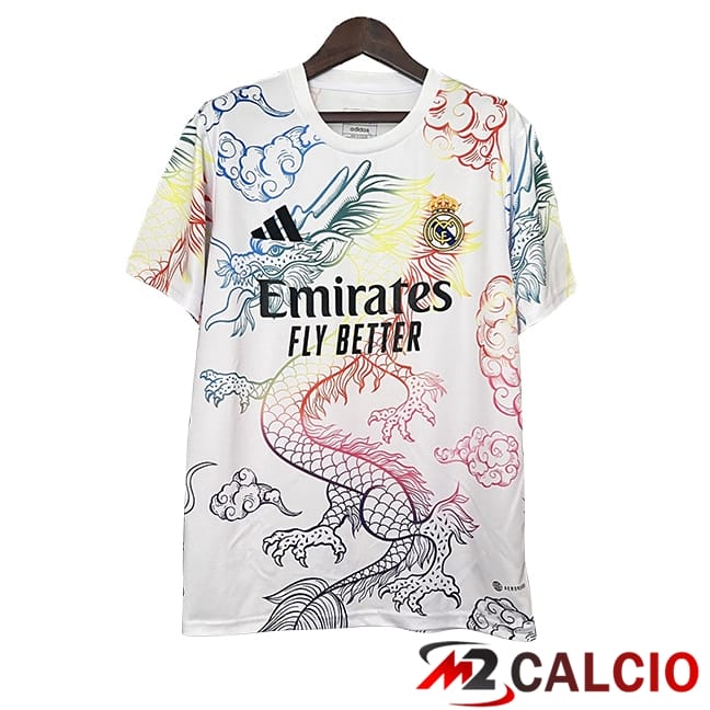 Maglie Calcio Real Madrid Edizione Speciale Bianco 2024/2025