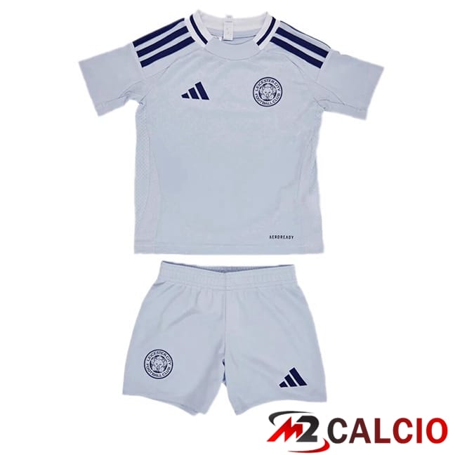 Maglie Calcio Leicester City Bambino Terza Grigio 2024/2025