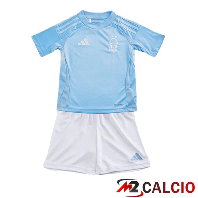 Maglie Calcio Nottingham Forest Bambino Terza Blu 2024/2025