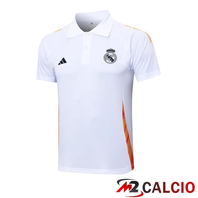Maglia Polo Real Madrid Bianco 2024/2025