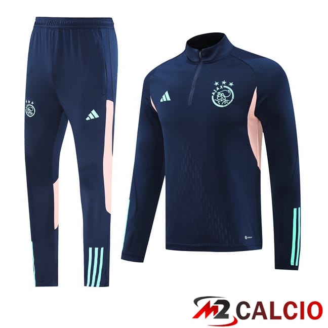 Insieme Tuta Calcio AFC Ajax Blu Reale 2024/2025