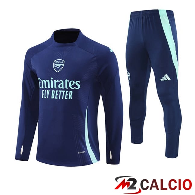 Insieme Tuta Calcio Arsenal Blu Reale 2024/2025