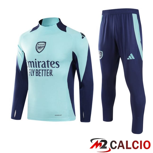 Insieme Tuta Calcio Arsenal Blu 2024/2025