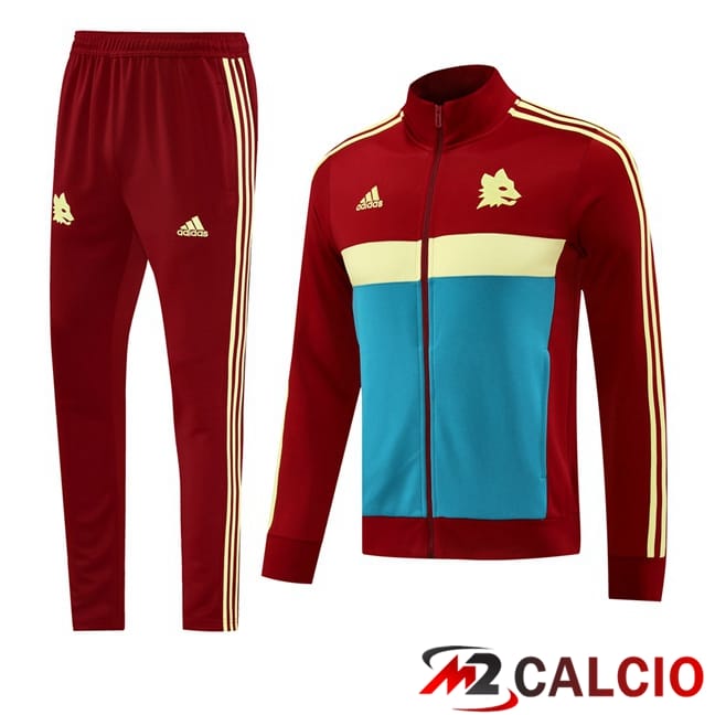 Insieme Tuta Calcio - Giacca AS Roma Rosso 2024/2025