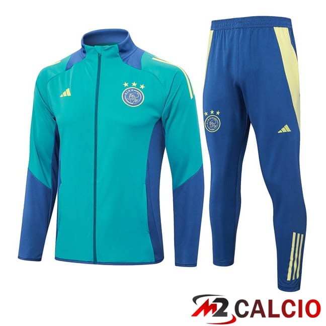 Insieme Tuta Calcio - Giacca AFC Ajax Verde 2024/2025