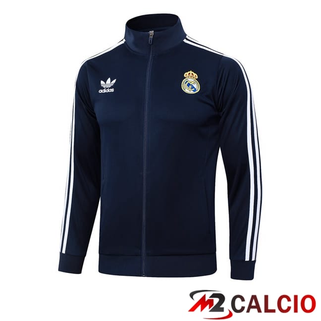 Giacca Calcio Real Madrid Blu Reale 2024/2025