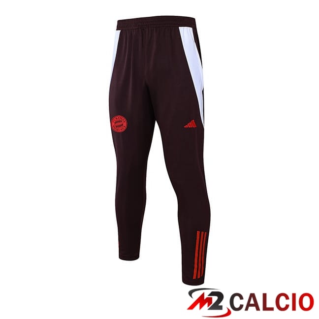 Pantaloni Da Allenamento Bayern Monaco Rosso 2024/2025