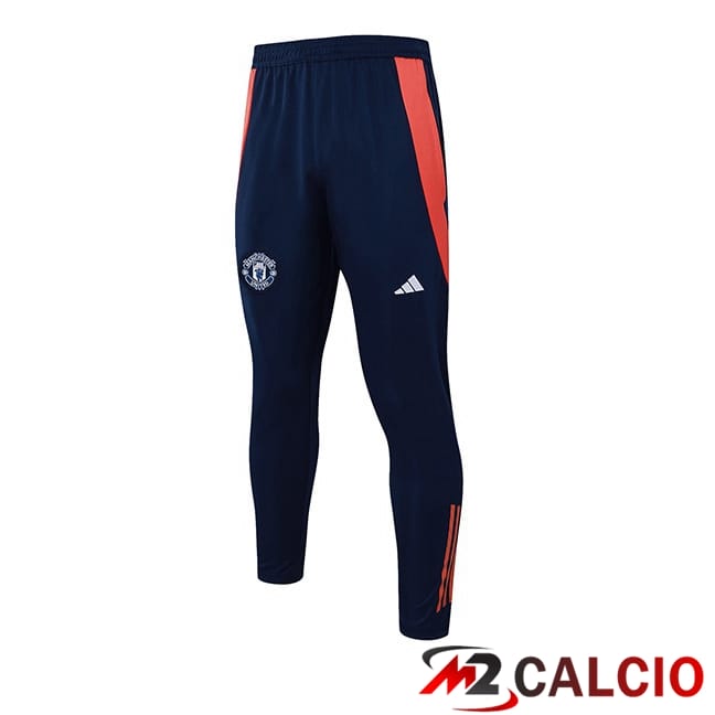Pantaloni Da Allenamento Manchester United Blu Reale 2024/2025