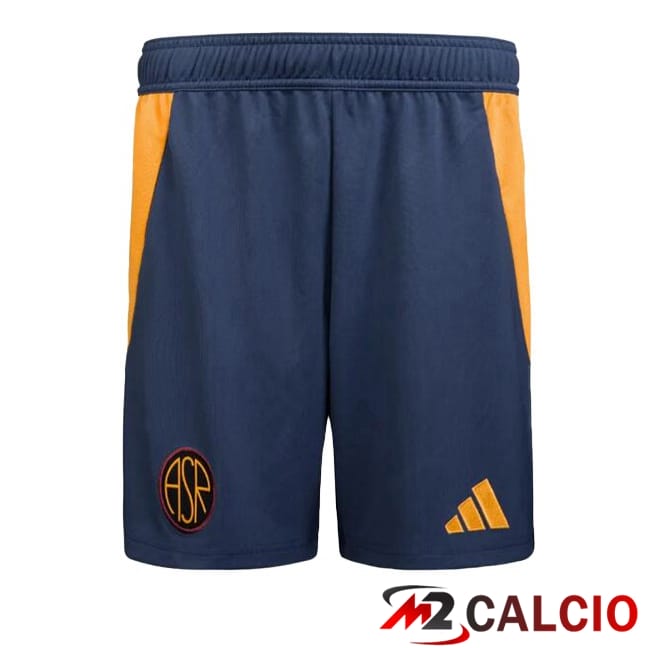Pantaloncini Calcio AS Roma Terza Blu Reale 2024/2025