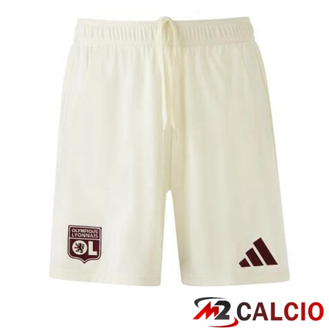 Pantaloncini Calcio Lione OL Terza Giallo 2024/2025