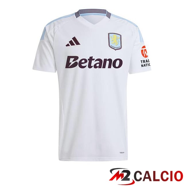 Maglie Calcio Aston Villa Seconda Bianco 2024/2025
