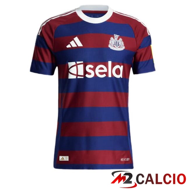 Maglie Calcio Newcastle United Terza Blu Rosso 2024/2025