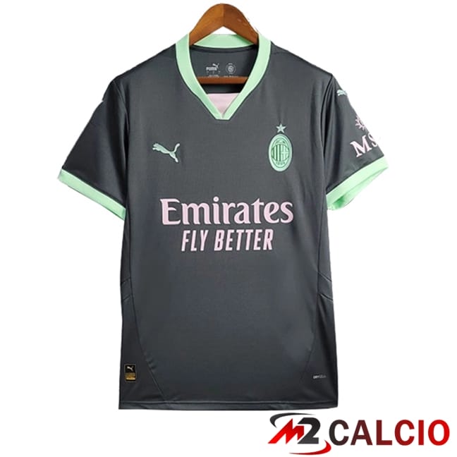Maglie Calcio AC Milan Terza Leaked Version 2024/2025