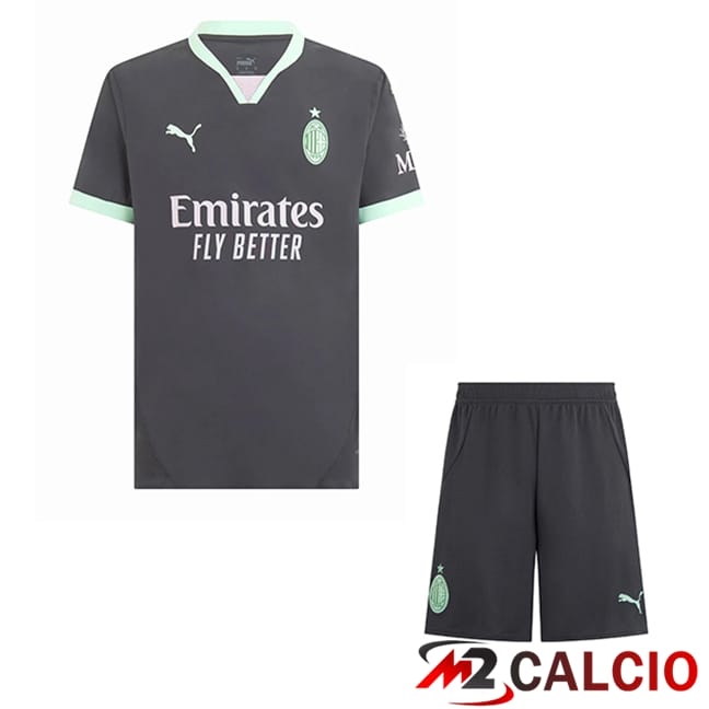 Maglie Calcio AC Milan Bambino Terza 2024/2025