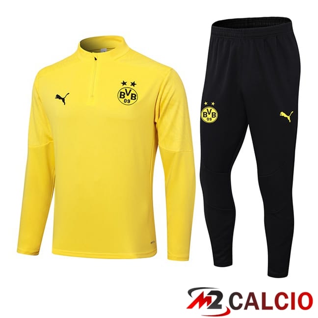 Insieme Tuta Calcio Dortmund BVB Giallo 2024/2025