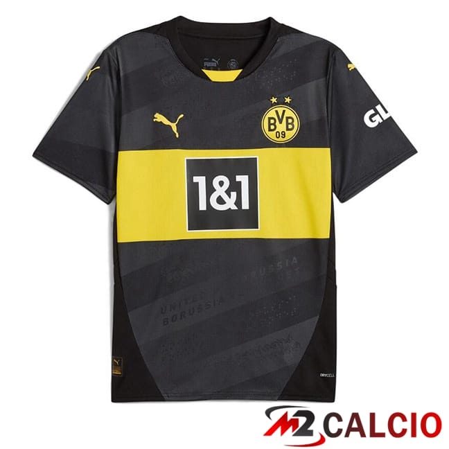 Maglie Calcio Dortmund BVB Seconda Nero 2024/2025
