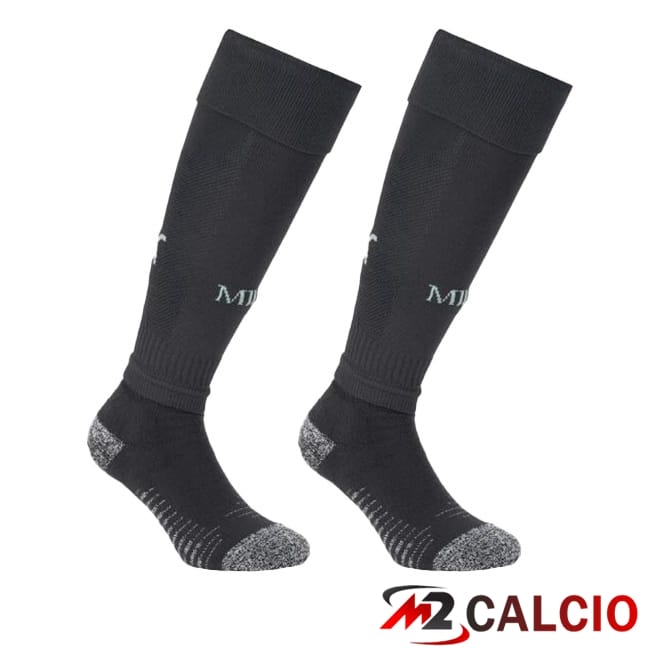 Calzini Calcio AC Milan Terza Nero 2024/2025