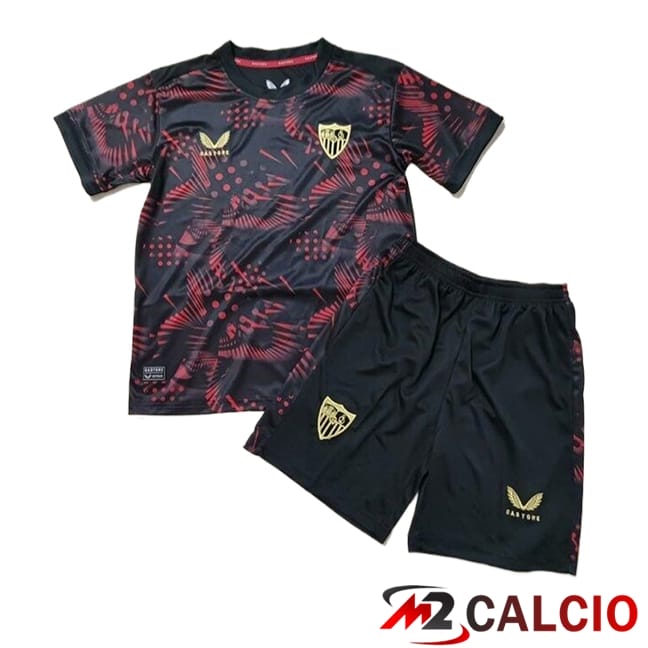 Maglie Calcio Siviglia Bambino Terza 2024/2025